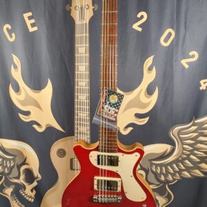 New 2025 made in the USA CMG Ashlee Double Cut with deluxe gig bag